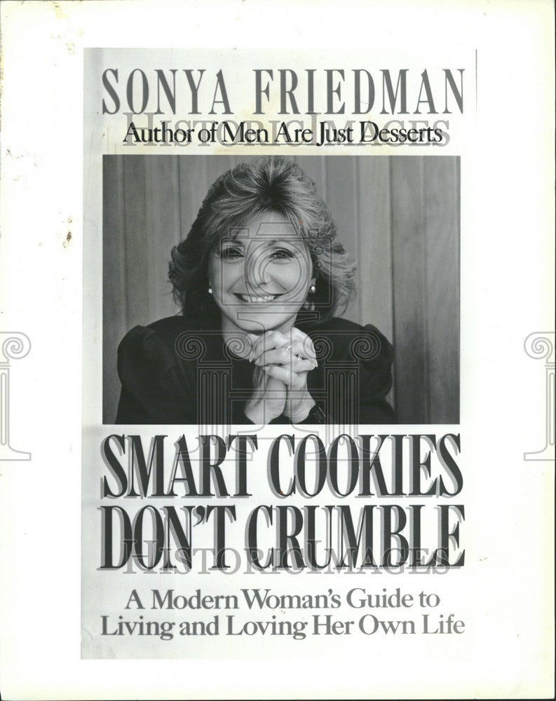 1988 Press Photo Smart Cookies Don&#39;t Crumble Author - Historic Images