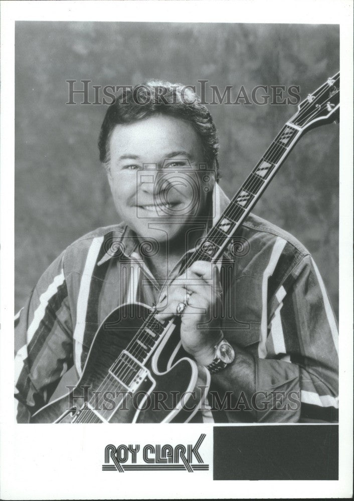 1995 Press Photo Roy Clark - Historic Images