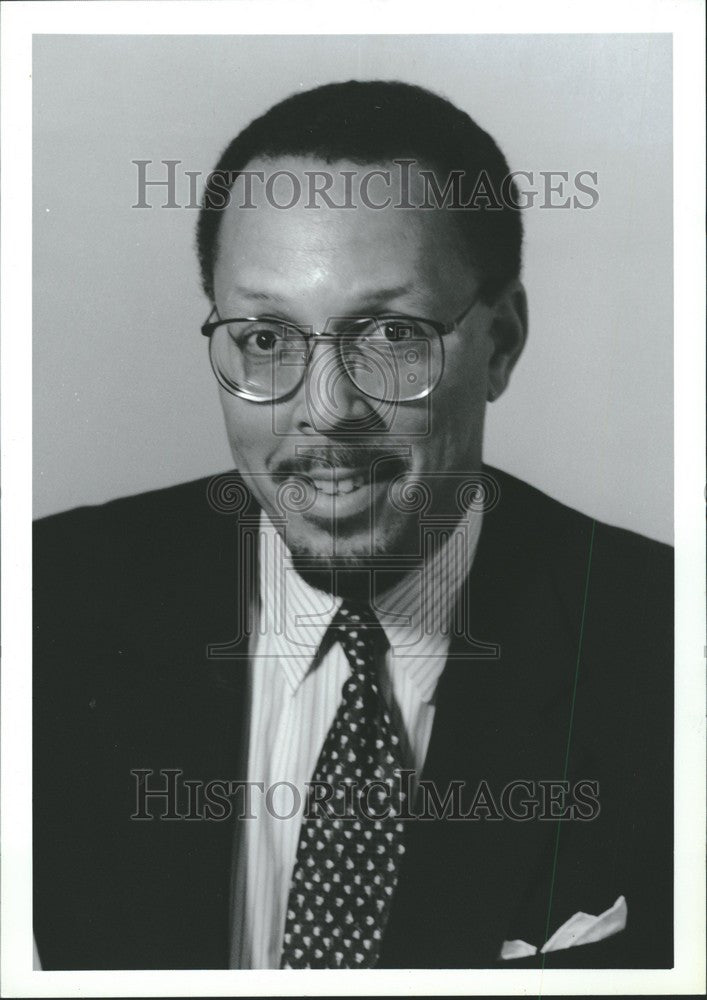Press Photo James C Renick University Michigan - Historic Images
