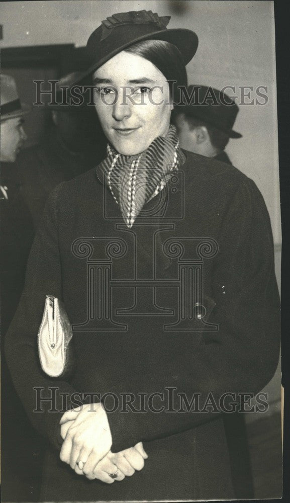 1934 Press Photo Miss. Isobel Steele - Historic Images
