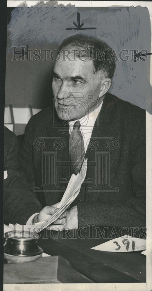 1942 Press Photo Judge Maurice E. - Historic Images