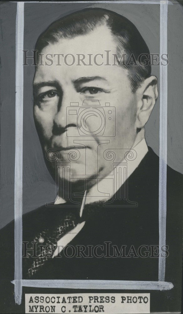 1929 Press Photo Myron C, Taylor major . - Historic Images