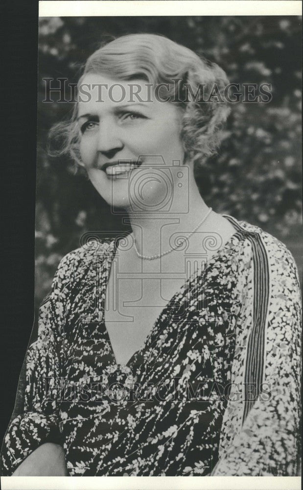 1936 Press Photo Naomi Childers Actress Samuel Goldwyn - Historic Images