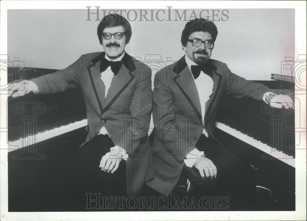 1983 Press Photo ferrante &amp; teicher piano american - Historic Images