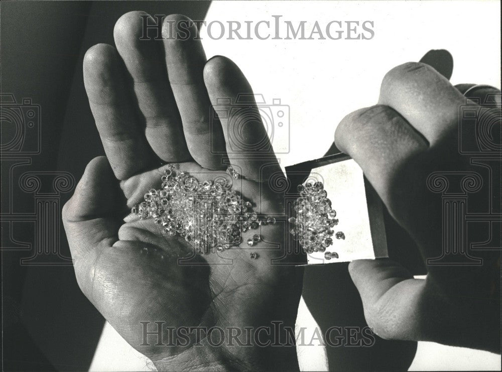 1978 Press Photo Diamonds in South Africa - Historic Images