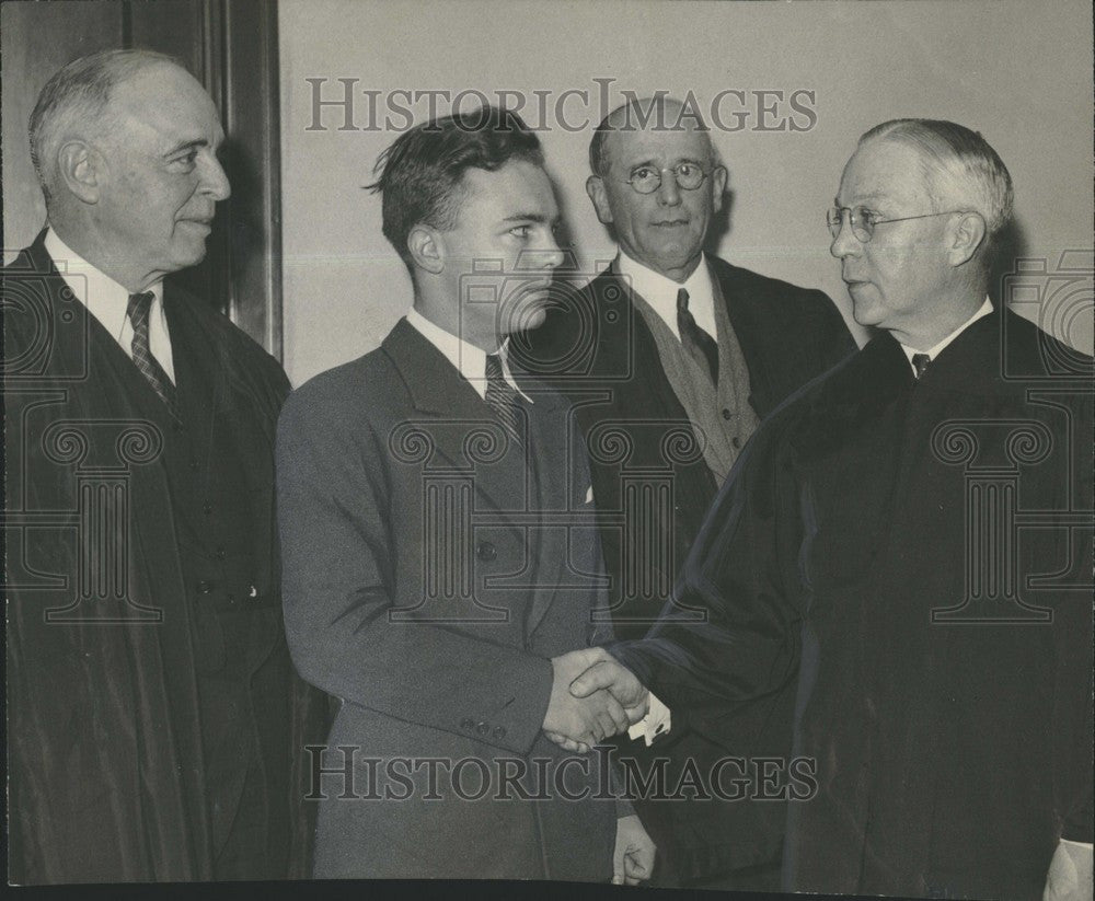 1933 Press Photo ERNEST A. O&#39;BRIEN JUDGE - Historic Images