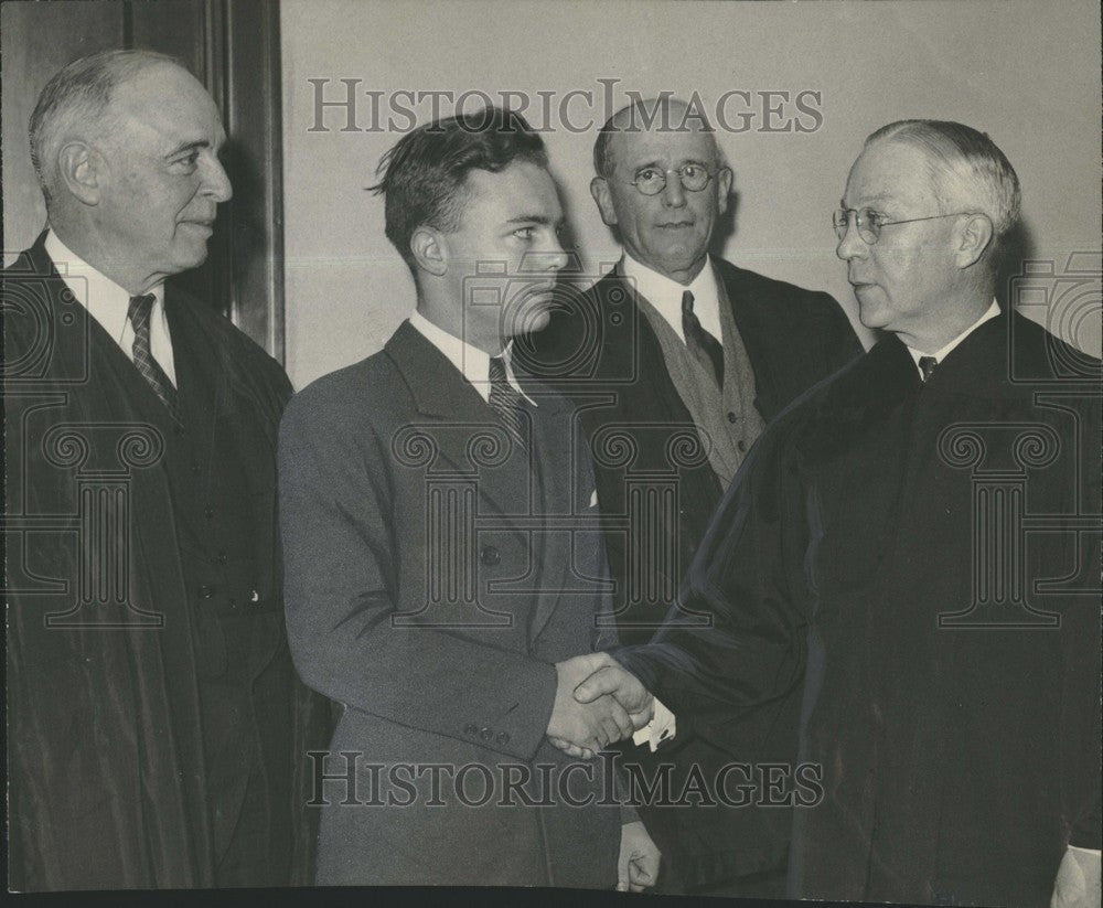 1933 Press Photo ERNEST A. O'BRIEN JUDGE - Historic Images