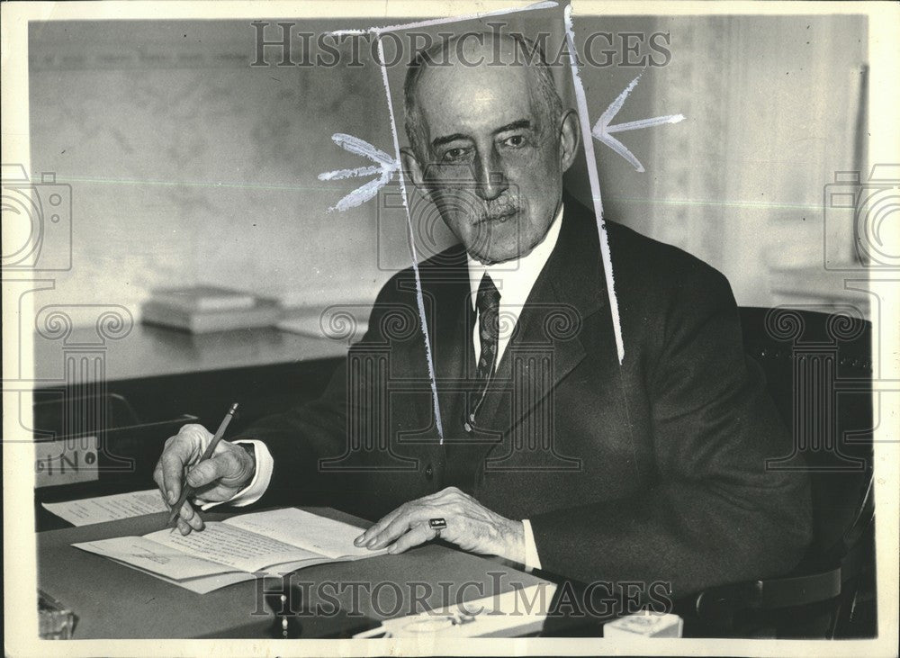 1933 Press Photo R. Walton Moore Asst. Secy of State - Historic Images