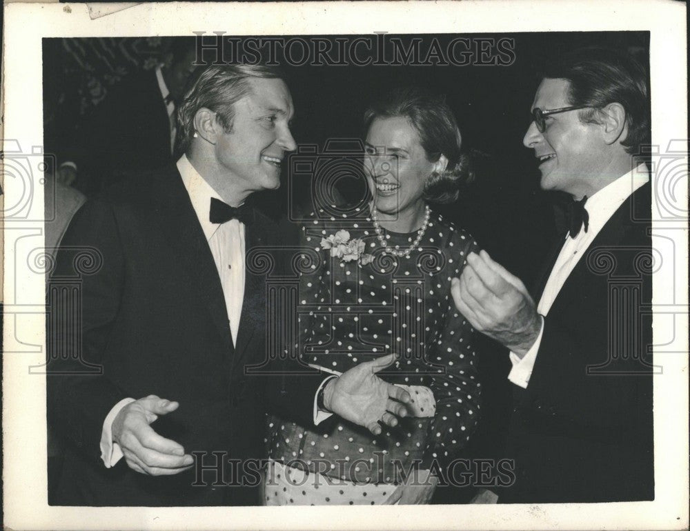 1973 Press Photo CHARLES PERCY chairman Bell &amp; Howell - Historic Images