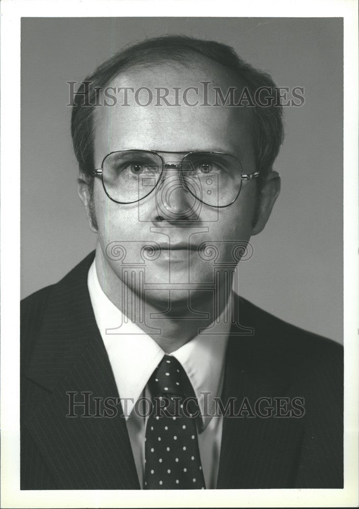 1981 Press Photo David A. Lantto Vice President - Historic Images