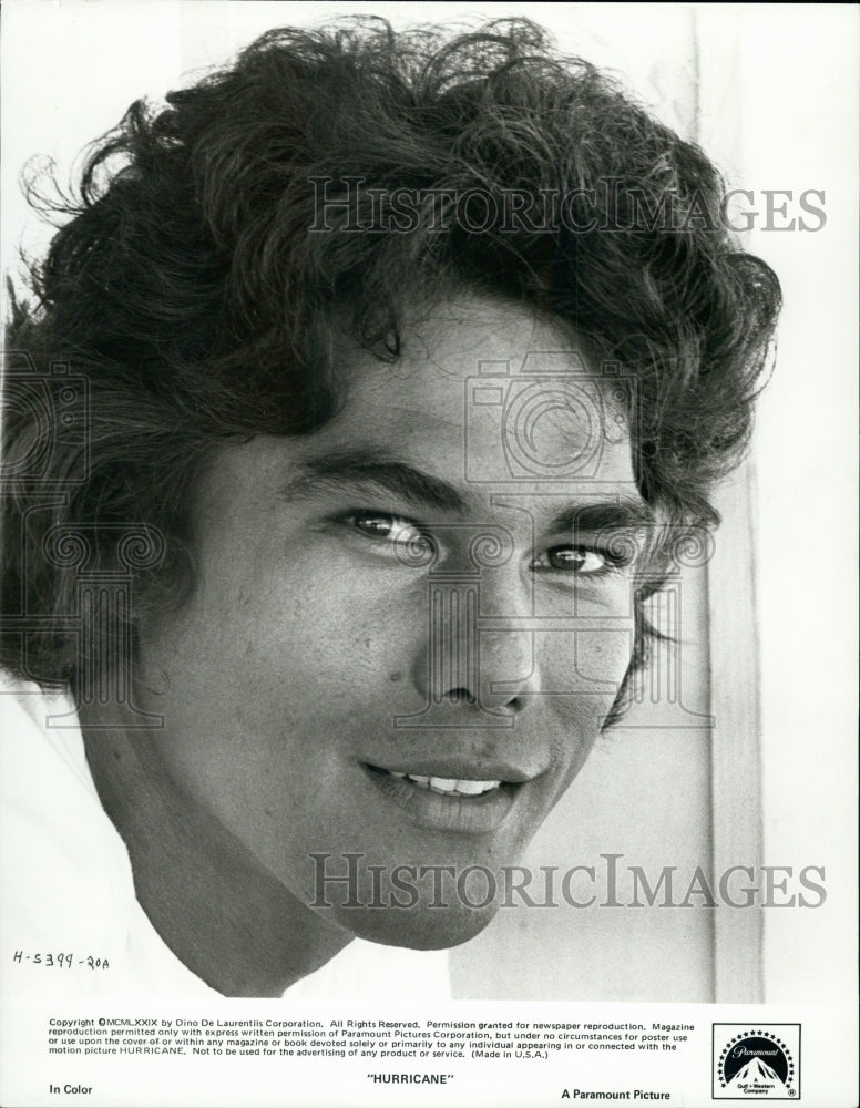 1979 Press Photo Dayton Ka'ne in the film, "Hurricane" - Historic Images