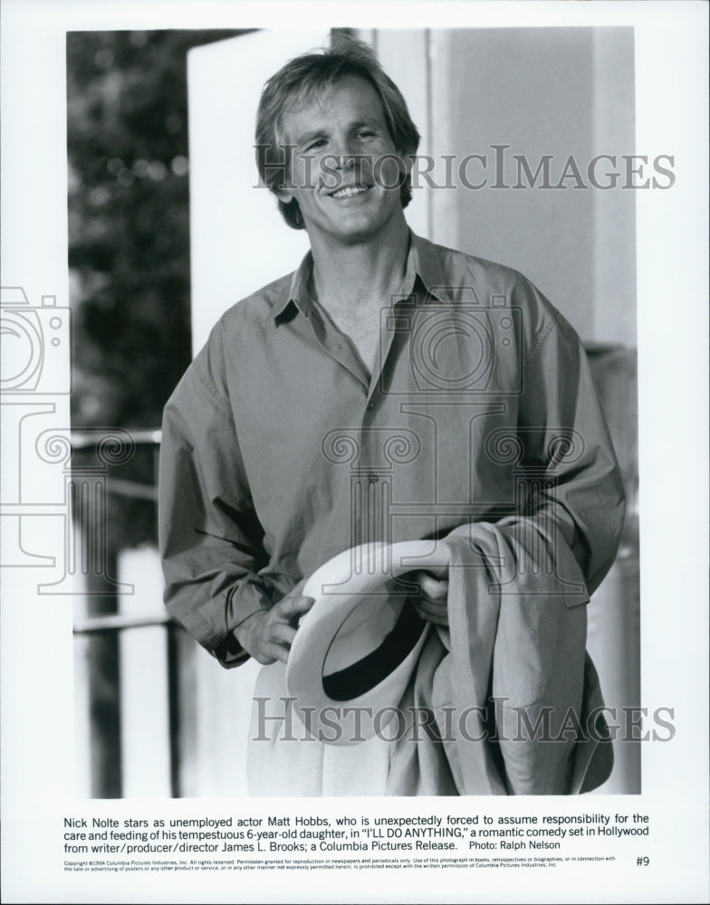 1994 Press Photo Nick Nolte in the film, I Love Trouble - Historic Images