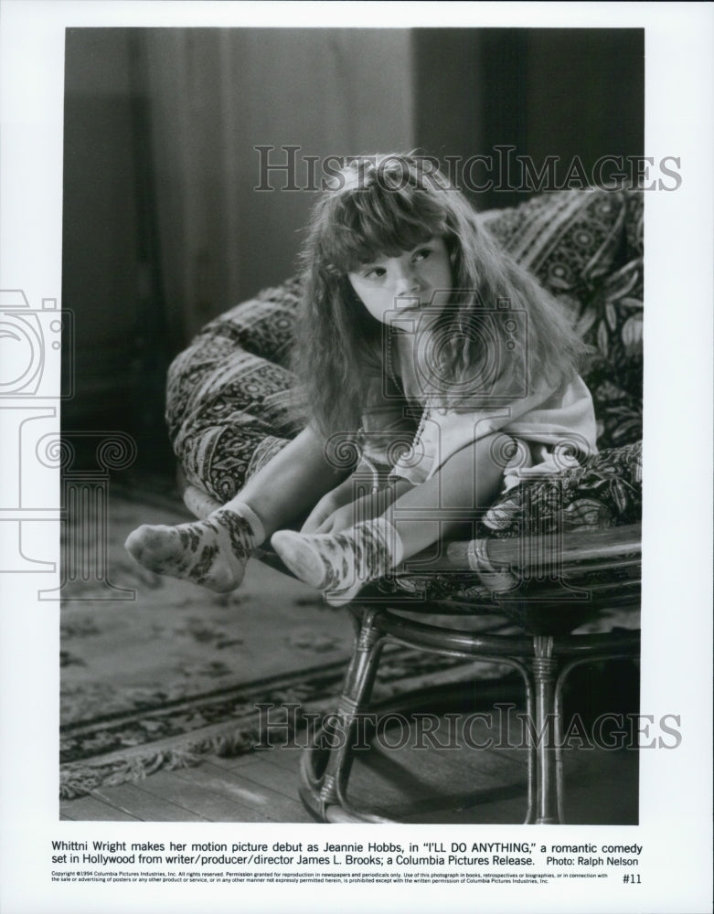 1994 Press Photo Whittni Wright debuting in &quot;I&#39;ll Do Anything&quot; - Historic Images