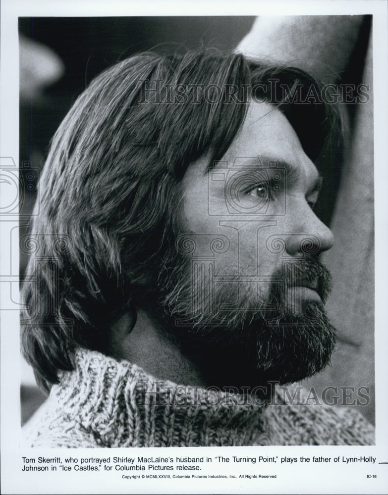 1978 Press Photo Tom Skerritt in the film Ice Castles - Historic Images