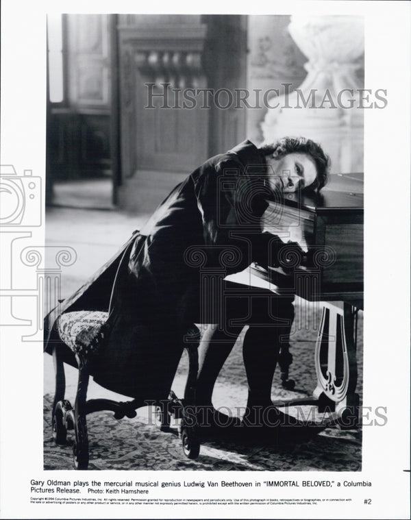 1994 Gary Oldman as Beethoven in Immortal Beloved - Historic Images