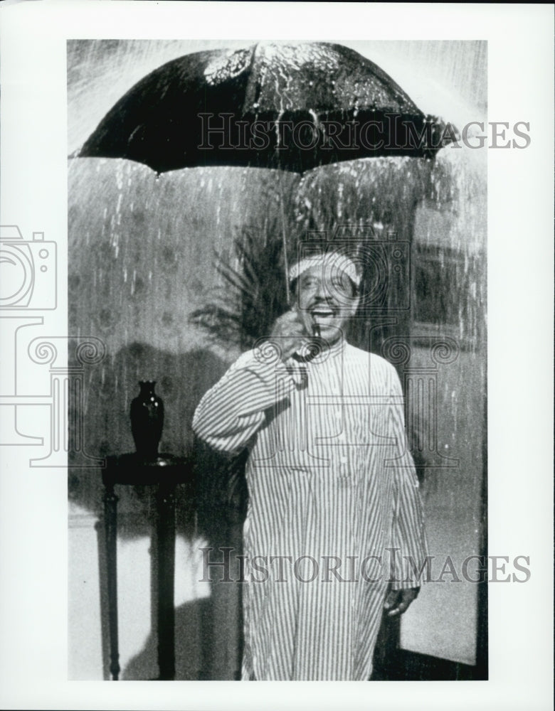 1987 Press Photo Actor Sherman Hemsley in "Ghost Fever" Film Still - Historic Images