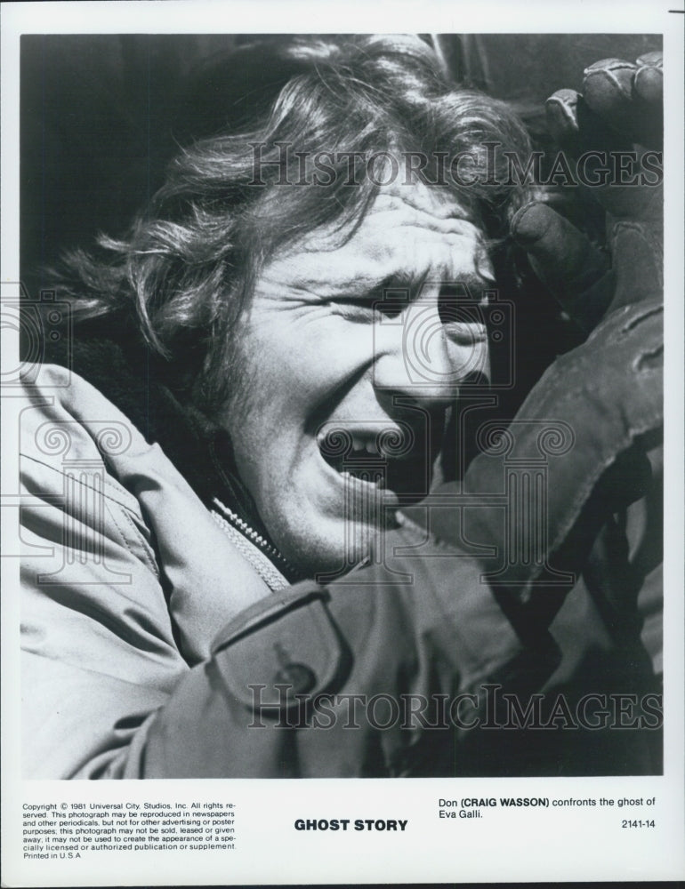 1981 Press Photo Actor Craig Wasson in "Ghost Story" Film Still - Historic Images