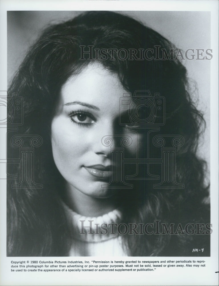 1980 Press Photo Actress Fran Drescher in "The Hollywood Knights" Film - Historic Images