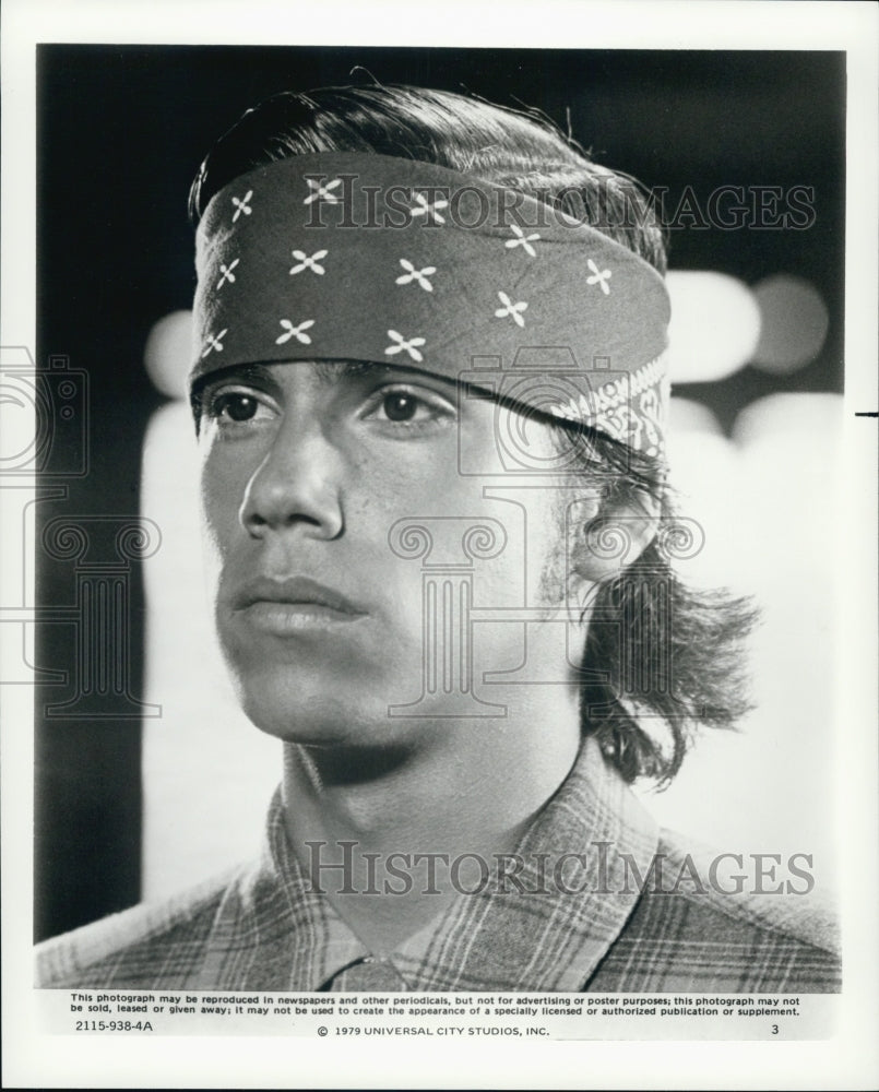 1979 Press Photo Actor Robby Benson in "Walk Proud" Film - Historic Images