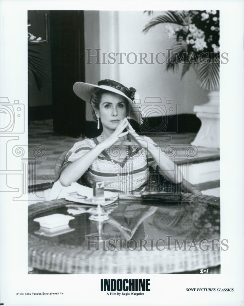 1992 "Indochine" starring Catherine Deneuve.-Historic Images