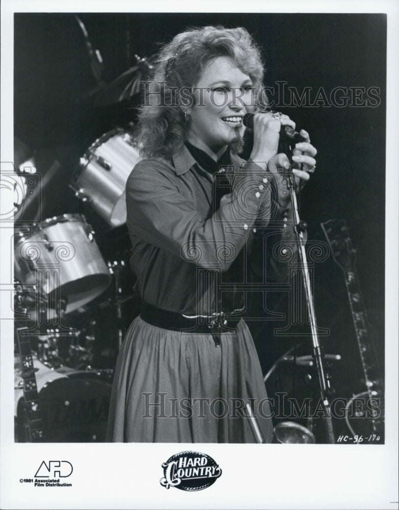 1981 Press Photo Country Singer Tanya Tucker in &quot;Hard Country&quot; Film - Historic Images