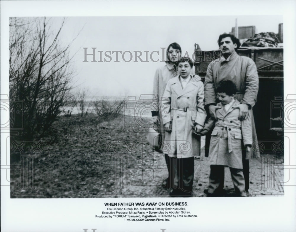 1985 Press Photo "When Father Was Away on Business" Film by Emir Kusturica - Historic Images