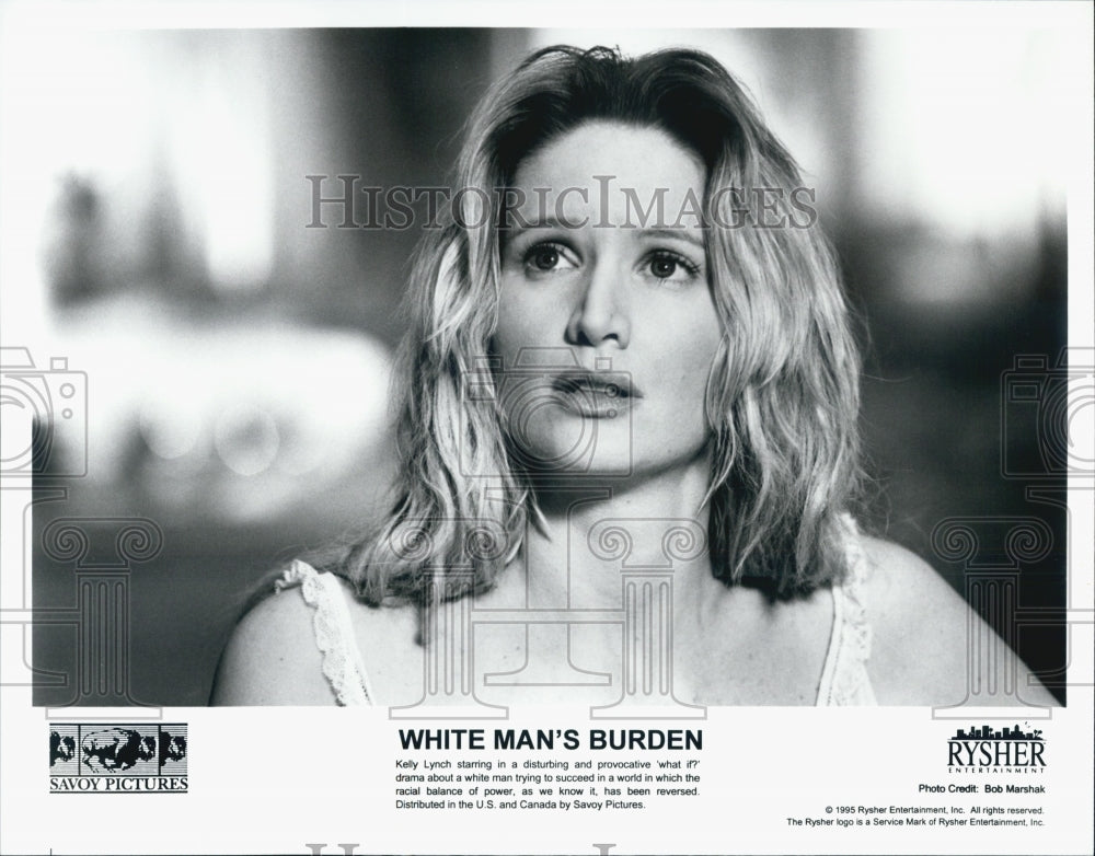 1995 Press Photo Actress Kelly Lynch in &quot;White Man&#39;s Burden&quot; Film - DFPG03951 - Historic Images