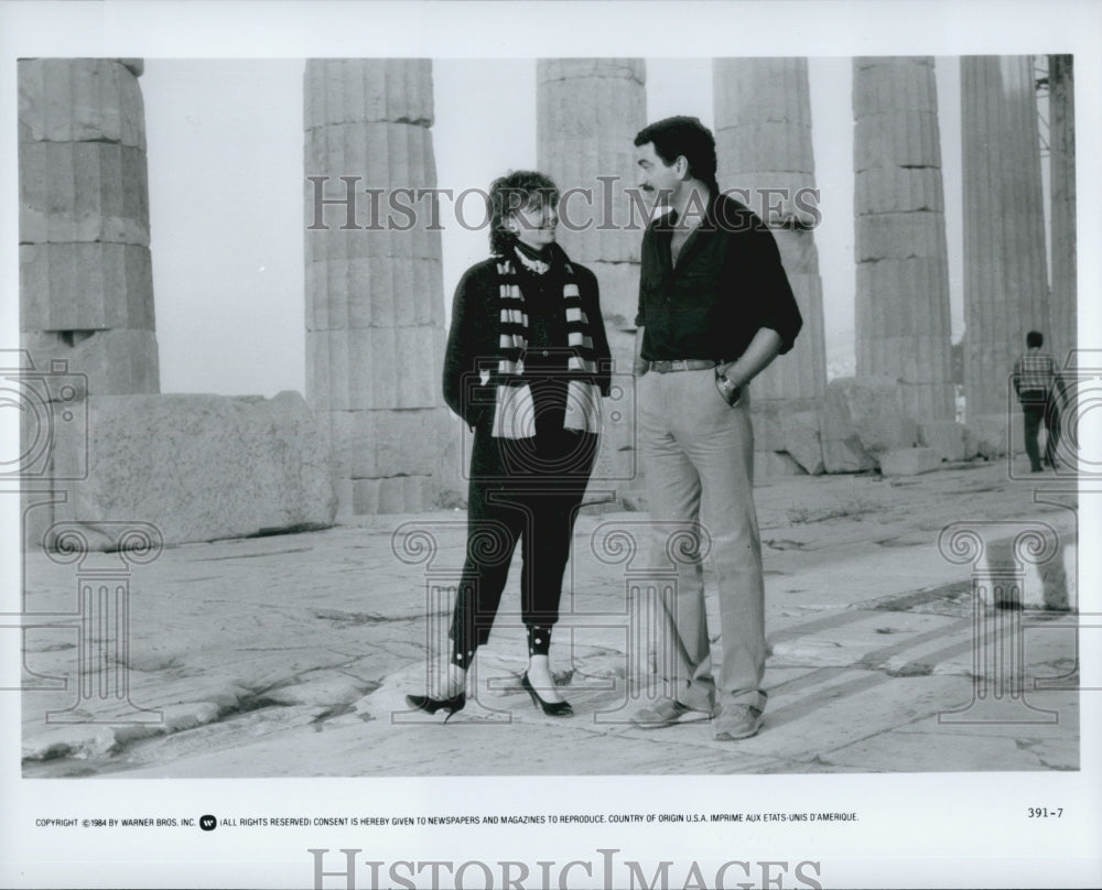 1984 Press Photo Actors in Feature Film - Historic Images