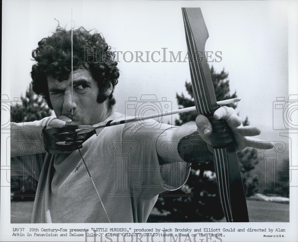 Press Photo Actor Elliott Gould in &quot;Little Murders&quot; A 20th Century Fox Film - Historic Images