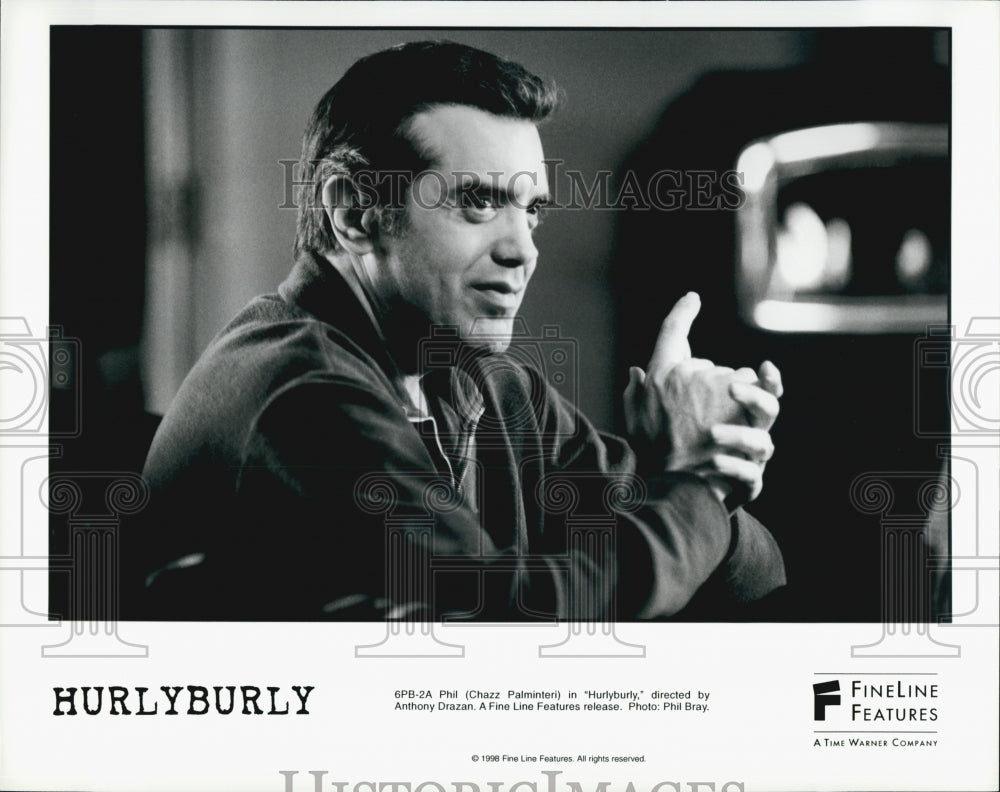 1998 Press Photo Chazz Palminteri in &quot;Hurlyburly&quot; - Historic Images