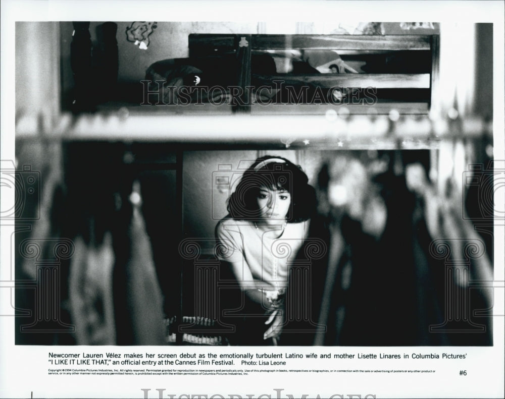 1994 Press Photo Lauren Velez in &quot;I Like it Like That&quot; - Historic Images