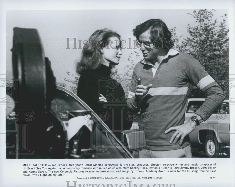 1978 Press Photo Joe Brooks Shelley Hack in &quot;If Ever I See You Again&quot; - Historic Images