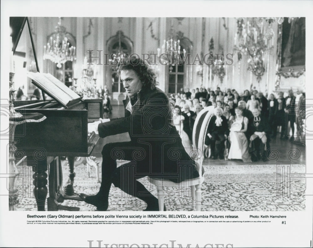 1994 Press Photo "Immortal Beloved" Gary Oldman Actor - Historic Images