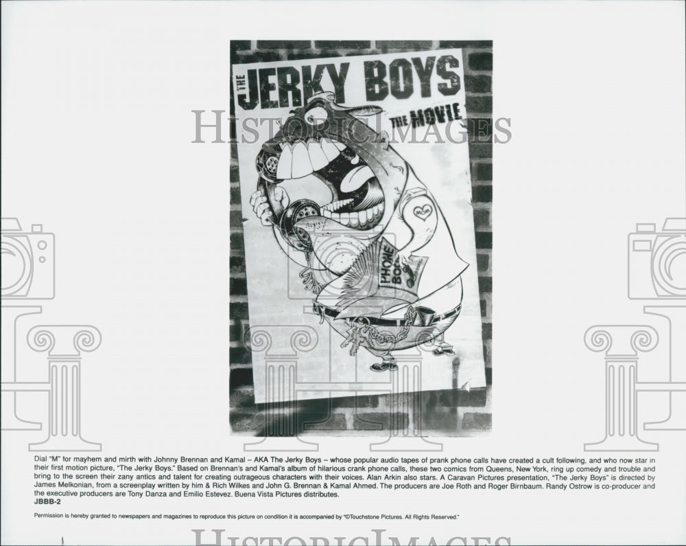 Press Photo The Jerky Boys, American Comedy Act - Historic Images