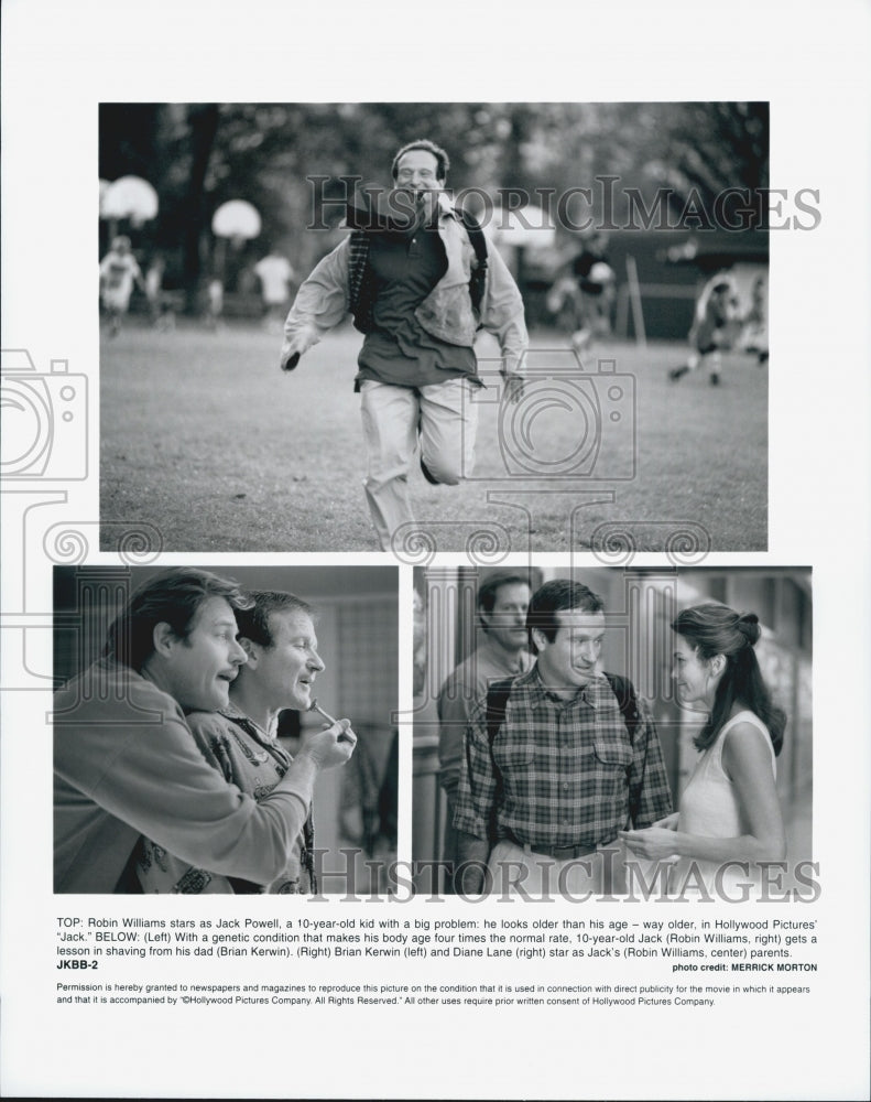 1996 Press Photo Robin Williams in &quot;Jack&quot; - DFPG07101 - Historic Images