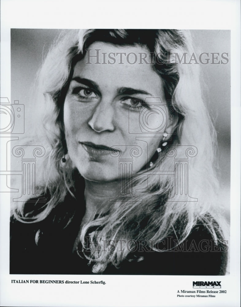 2002 Press Photo Director Lone Scherfig "Italian for Beginners" - Historic Images