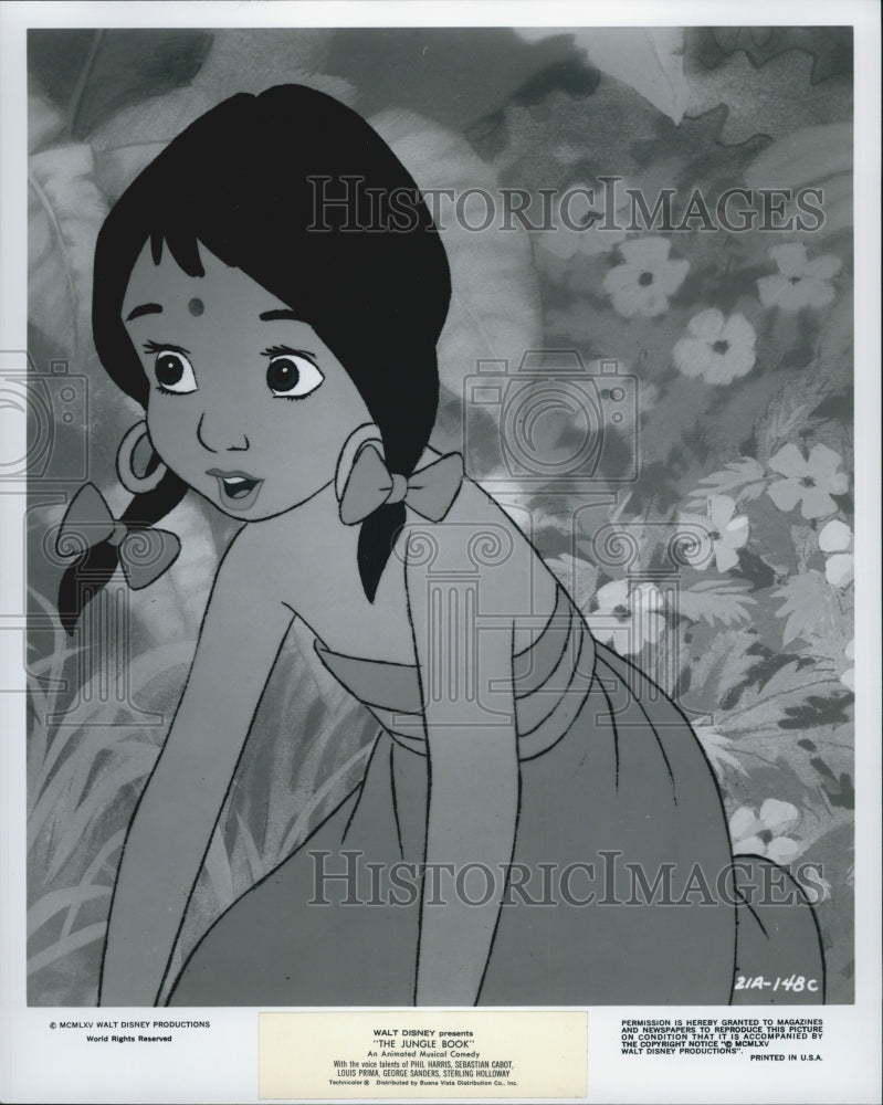 1967 Press Photo Walt Disney Productions Animated Film "Jungle Book 2" - Historic Images