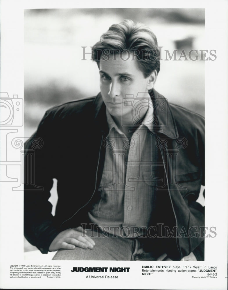 1993 Press Photo &quot;Judgement Night&quot; Emilio Estevez - Historic Images