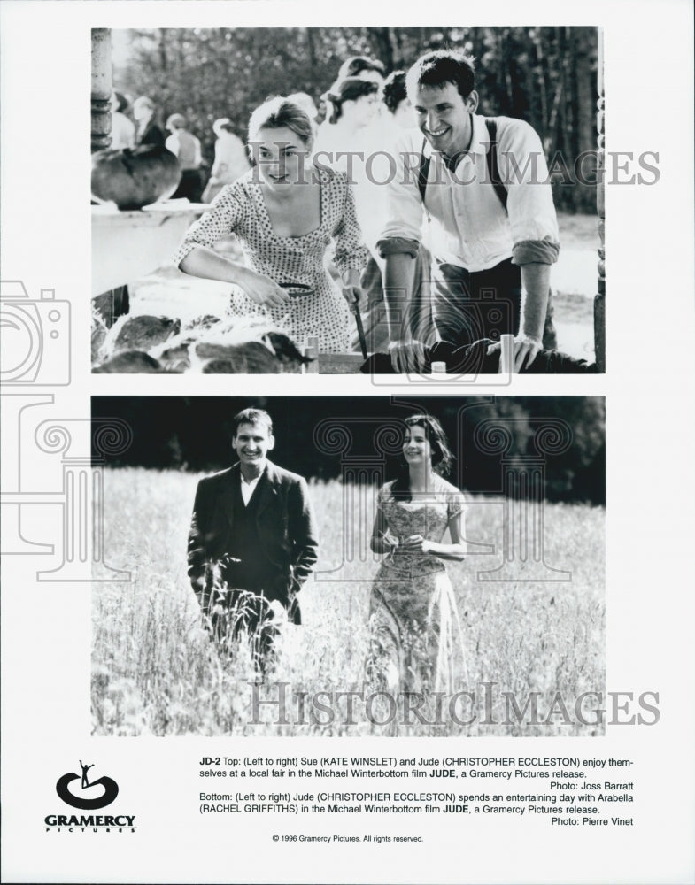 1996 Press Photo "Jude" Kate Winslet,Christopher Eccleston,R Griffiths - Historic Images
