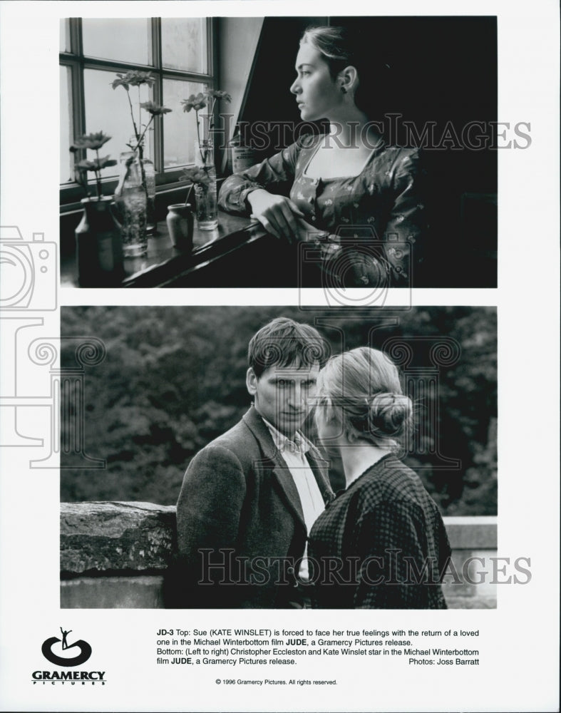 1996 Press Photo "Jude" Kate Winslet,Christopher Eccleston - DFPG07505 - Historic Images