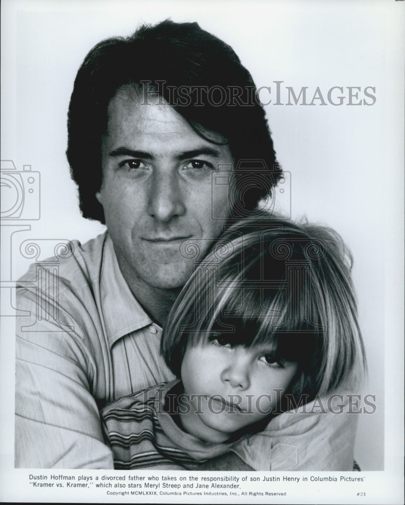 1979 Press Photo Dustin Hoffman in "Kramer vs Kramer" - Historic Images