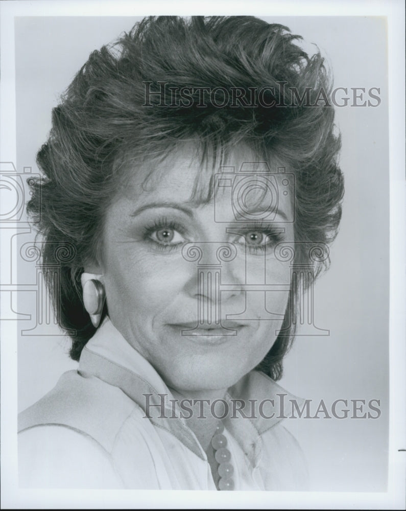 1987 Press Photo Actress Patty Duke in &quot;Karen&#39;s Song&quot; - Historic Images