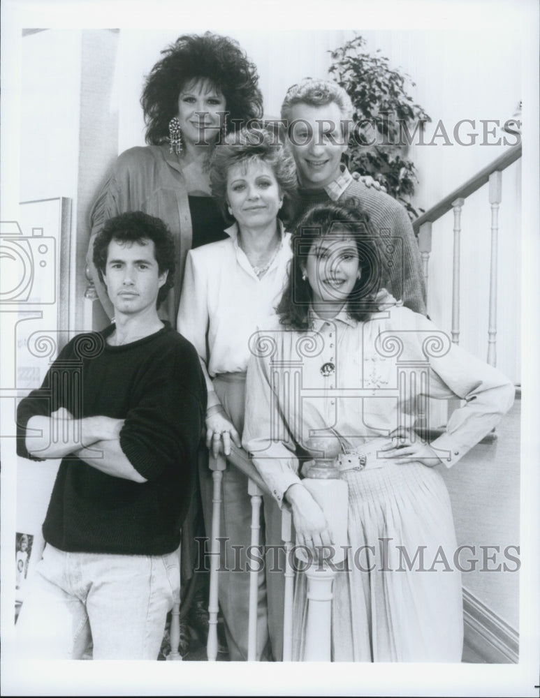 1987 Press Photo Patty Duke, Lewis Smith and Terri Hatchers star &quot;Karen&#39;s Song&quot; - Historic Images