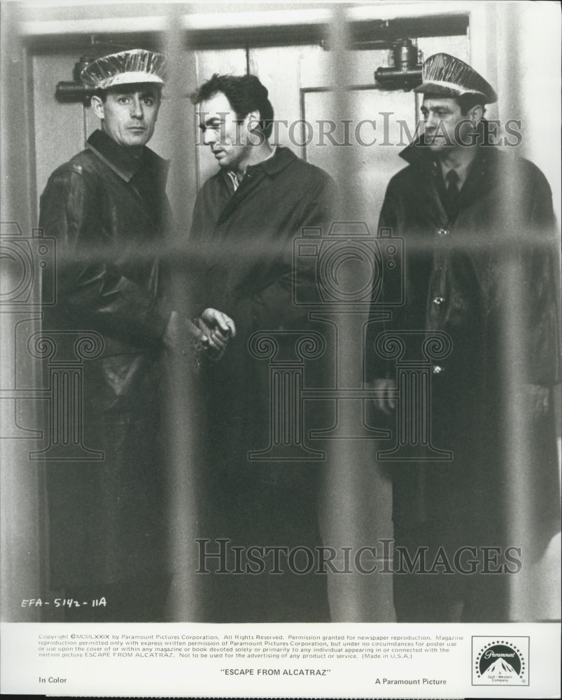 1969 Press Photo Actor Clint Eastwood In Movie "Escape From Alcatraz" - Historic Images