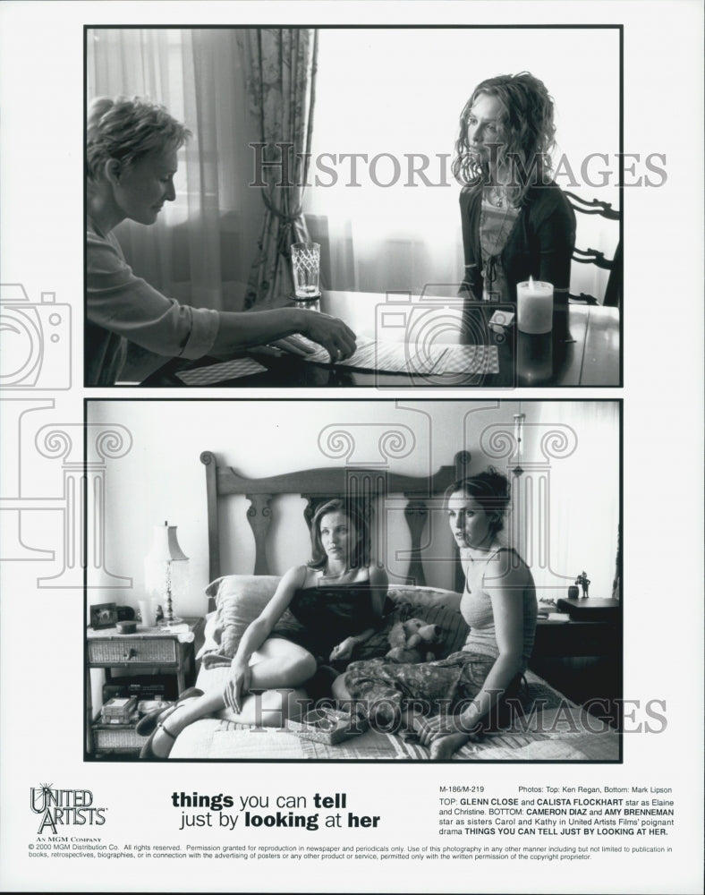 2000 Press Photo &quot;Things You Can Tell just By Looking at Her&quot; - Historic Images