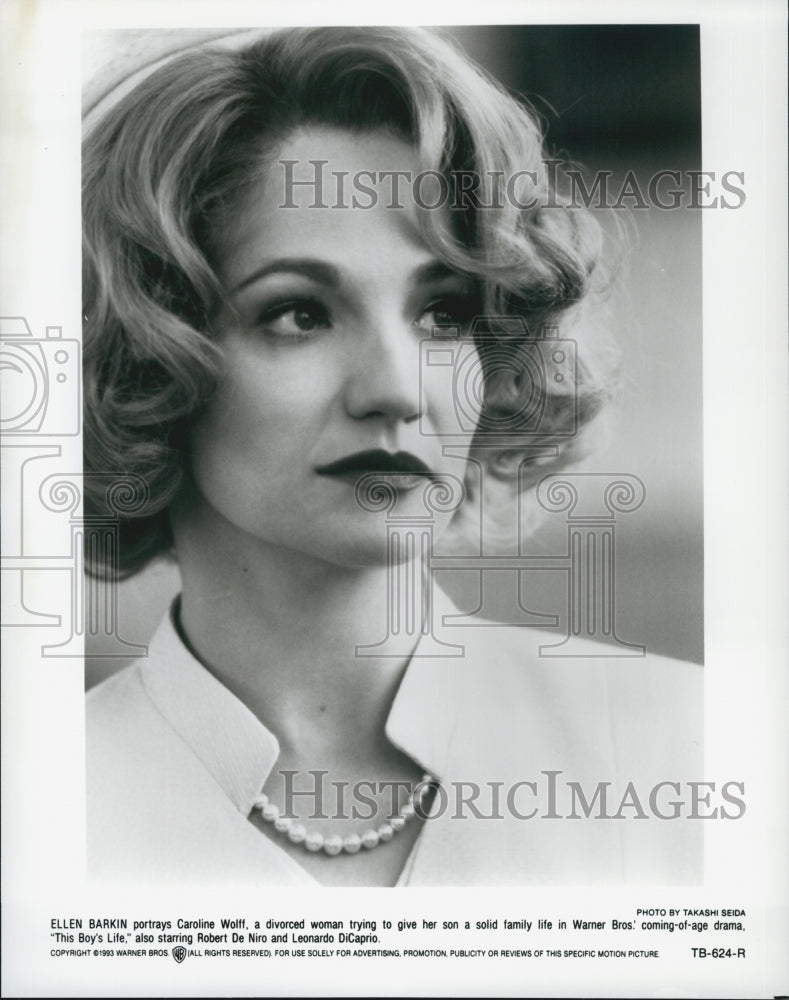 1993 Press Photo  "This Boy's Life" Ellen Barkin - Historic Images