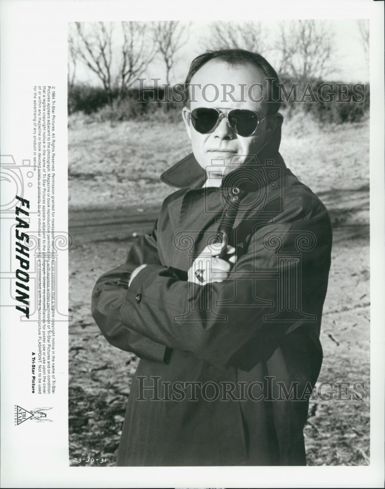 1984 Press Photo Kurtwood Smith in &quot;Flashpoint&quot; - Historic Images