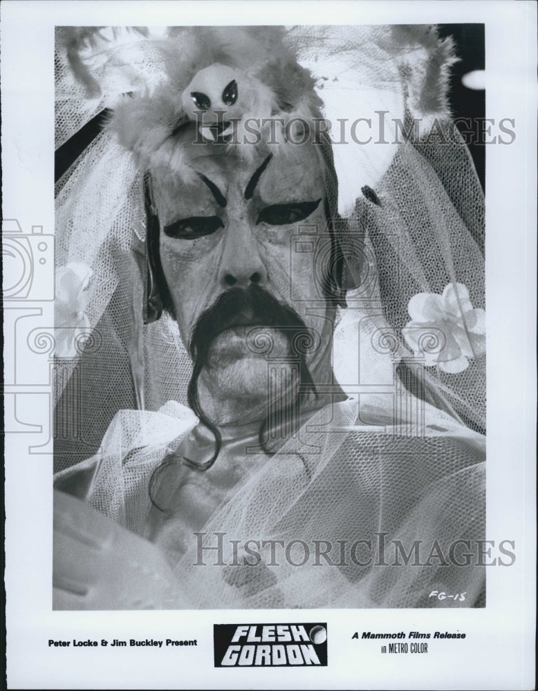 Press Photo William Dennis Hunt in "Flesh Gordon" - Historic Images