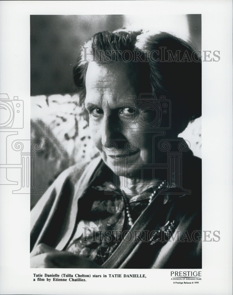 1991 Press Photo "Tatie Danielle" Etienne Chatiliez Tsilla Chelton Actor - Historic Images