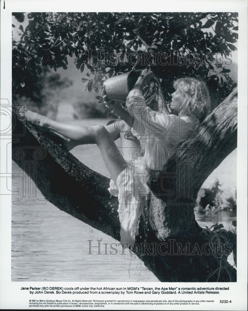 1981 Press Photo "Tarzan The Ape Man" Bo Derek Actor - Historic Images